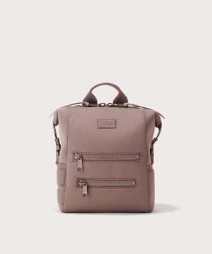Indi Diaper Backpack in Dune. Small