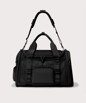 Kyoto Pet Carrier in Onyx. Large