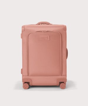 Sydney Checked Luggage in Warm Dust. Smaller - 25 inch
